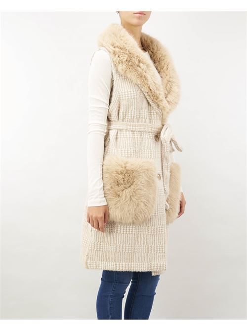 Coat with faux fur inserts No Secrets NO SECRETS | Sweater | NS20455